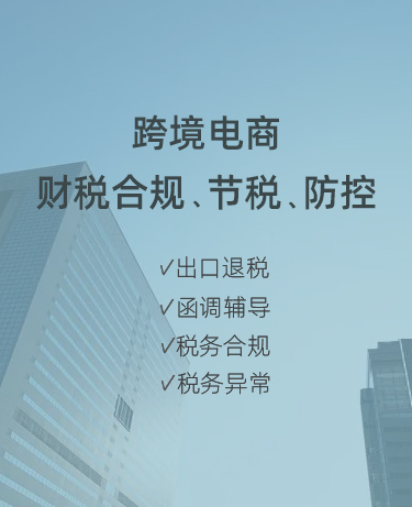 跨境电商财税